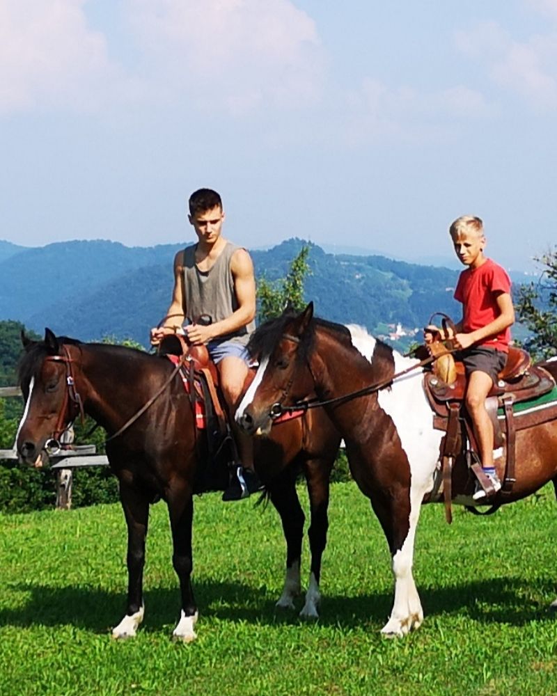 družinam prijazno podčetrtek poni ranč ogrizek